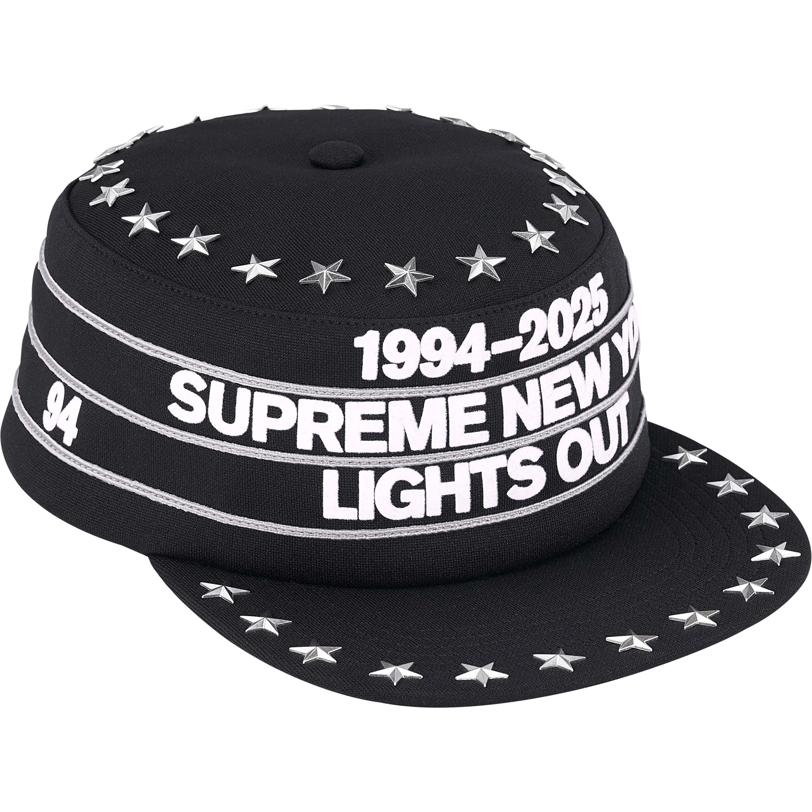 Stars Studded Pillbox Hat view 6